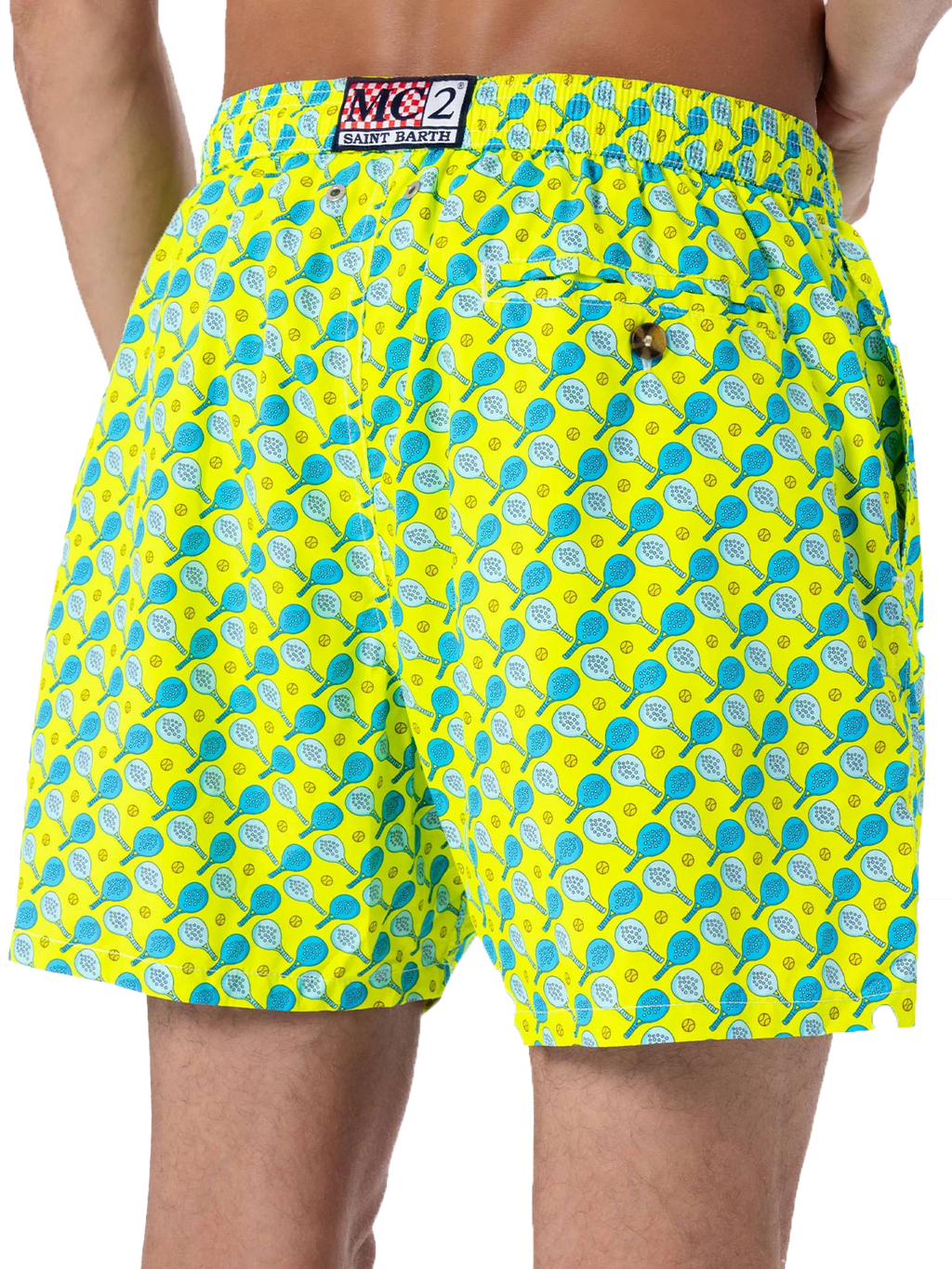 Lighting Micro Fantasy swim shorts with padel print